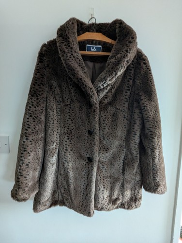 Isle faux fur brown - faux,