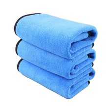 3PCS Blue Microfiber Cleaning