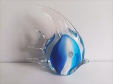 Murano Style Glass Angel Fish
