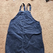 TU Women's Navy Blue  Dungaree