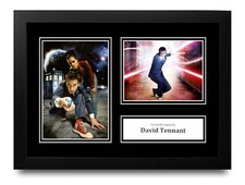 David Tennant Signed A4 Framed