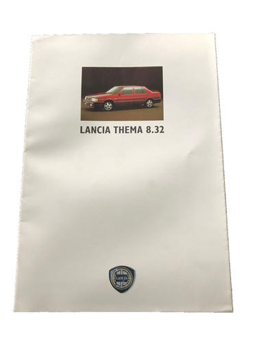 Brochure lancia - brochure, thema