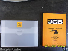 JCB FRENCH TELESCOPIC 515-40 MANUAL P/N 9821/0951-5 Price Inc VAT