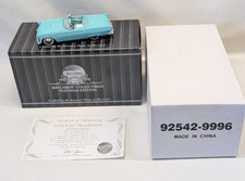 MATCHBOX COLLECT1BLES 1955 FORD THUNDERBIRD BLUE PLATINUM EDITION 92542-9996