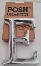 Posh graffiti silver - posh, "e"