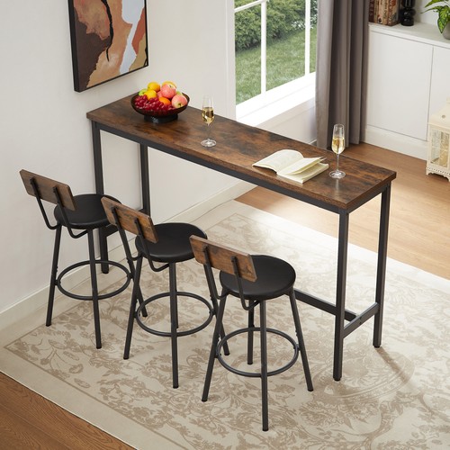 Long bar table set 3 - long,