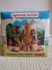 Sylvanian Families Vintage Tomy Nursery Treehouse Boxed Excellent Condition
