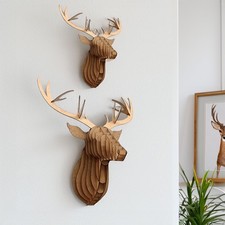 3D Stag Animal Head - Slot