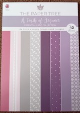 The Paper Tree - A Touch Of Elegance Coloured Card - 30 Sheets Only, PTC1106