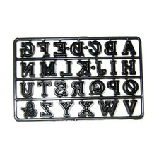 Patchwork Cutters ALPHABET