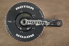 172.5mm 52/36T BB30 Rotor 3DF Power2Max Power Meter Road Crankset 3D