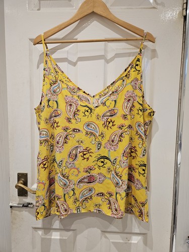 Ladies yellow paisley - ladies, print