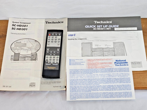 Technics rak hda07wh remote - technics,