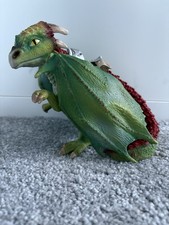 Schleich 70447 Large Green Dragon NUGUR Fantasy Knight Fairytale Rare Retired
