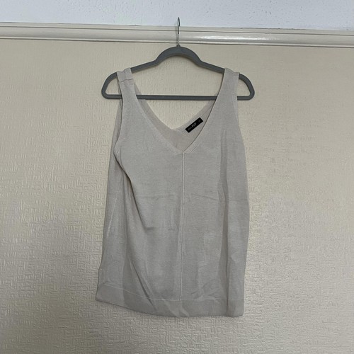 Tesco women white v - f&f, women's
