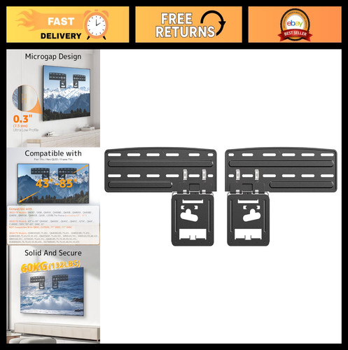 Ultra slim wall mount - slim, for
