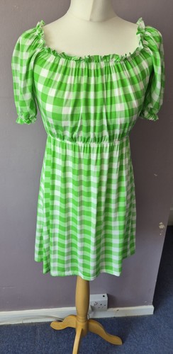 Boohoo green white - white, gingham