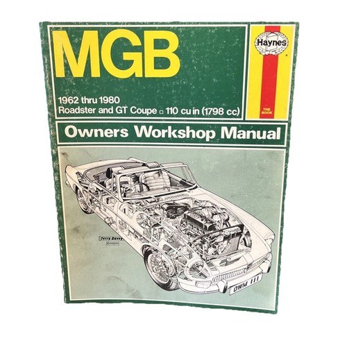 Haynes manual 111 mgb - haynes,