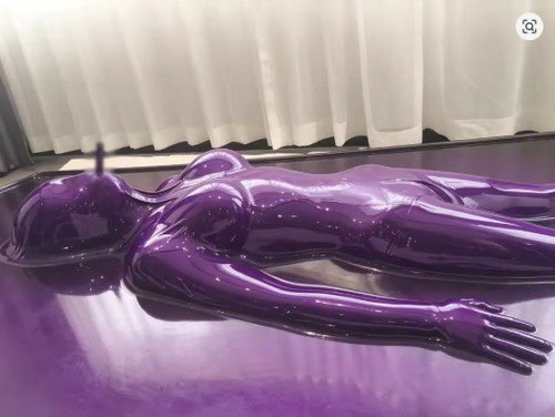 Latex vacuum bed - bed, shape