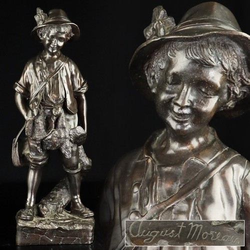 Auguste moreau little hunter - moreau,