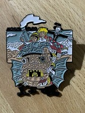 Japanese Anime Studio Ghibli Inspired Howl's moving castle enamel pin badge NEW.