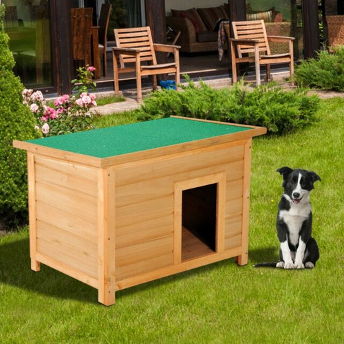 Pawhut 85cm elevated wooden - pawhut,