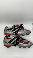 Adidas Predator Precision 2000 SG – Silver – Size UK 8  – Rare Classic Predator