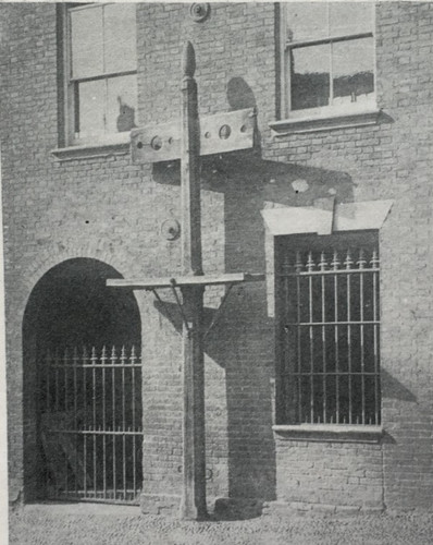 The pillory coleshill in - ,
