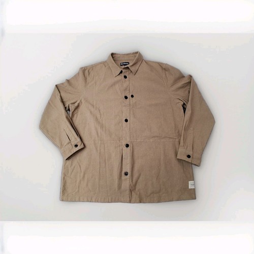Barbour mens beige overshirt - barbour,