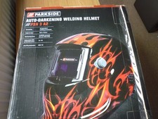 Welding Helmet, auto-darkening, solar powered for electric welding of all types