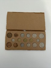 1967 BUnc UK Coinage National Provincial Bank 17 Coin set 2 x Each Coin in Pack