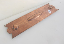 Edwardian Copper Finger Plate