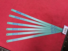 Pack of 6 Pieces of Eclipse Hacksaw Blades 12" New Old Stock