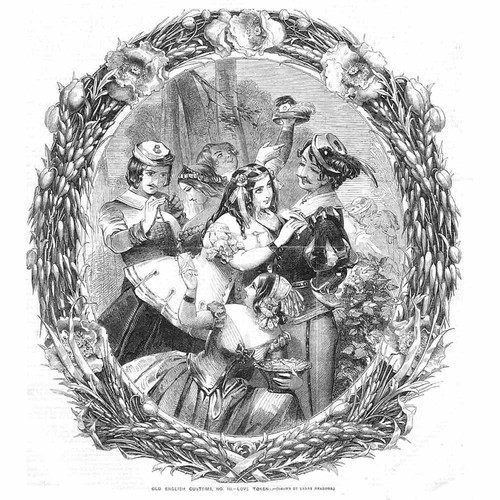 Old english customs - old,