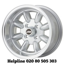 Minilight Design Vauxhall / VW / Ford 13x7 Alloy Wheels x 4 (NEW)