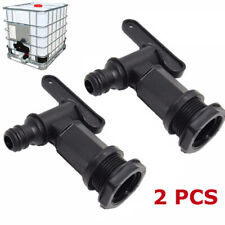 2 Replacement Water Tank Tap Hozelock Barrel Plastic Adapter Beer Rain Brew 3/4"