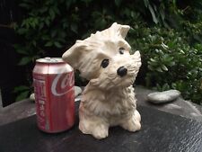 Vtg Super Cute Ceramic Pottery West Highland Terrier Westie Puppy Dog Figurine