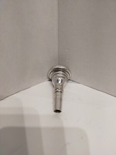 Besson 45 Silver Plated Mouthpiece Musical Instrument Band Vintage 