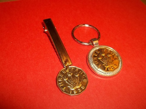 Three penny coins silver - penny,
