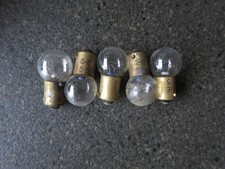 5 x Clear 5-6v Bayonet Bulb
