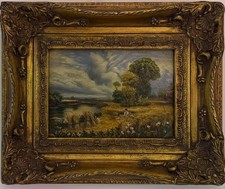 Small oil painting landscape