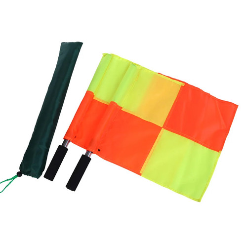 Football referee linesman flag - referee,