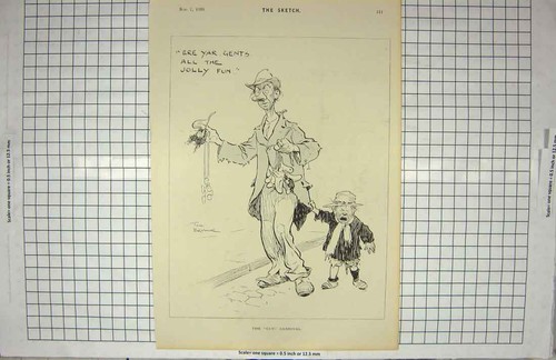 Original old antique - old, print