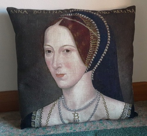 Anne boleyn cushion - anne, case