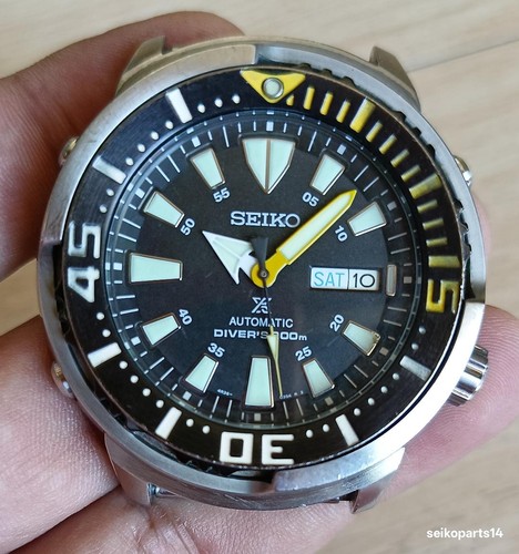 Seiko yellow fin tuna srp639 - yellow,