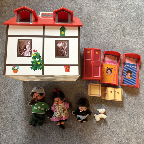 Monchhichi world play house - monchhichi,