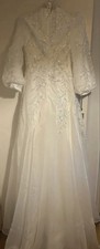 Size 8 White Lace Wedding
