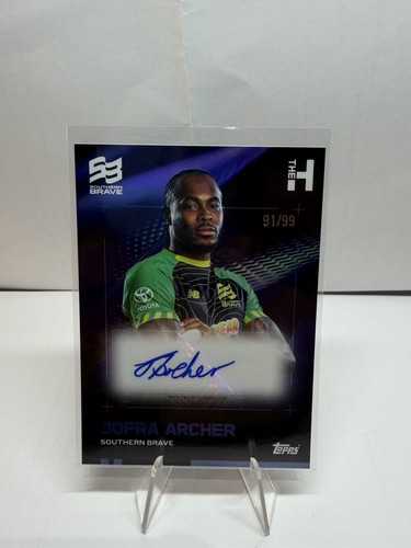 Jofra archer autograph - jofra,