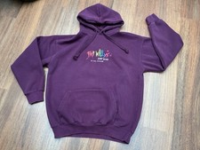 Women’s Fat Willy’s Willys Surf Shack St Ives Purple Hoodie Size L 16/18
