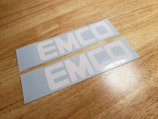 emco lathe mill DECALS